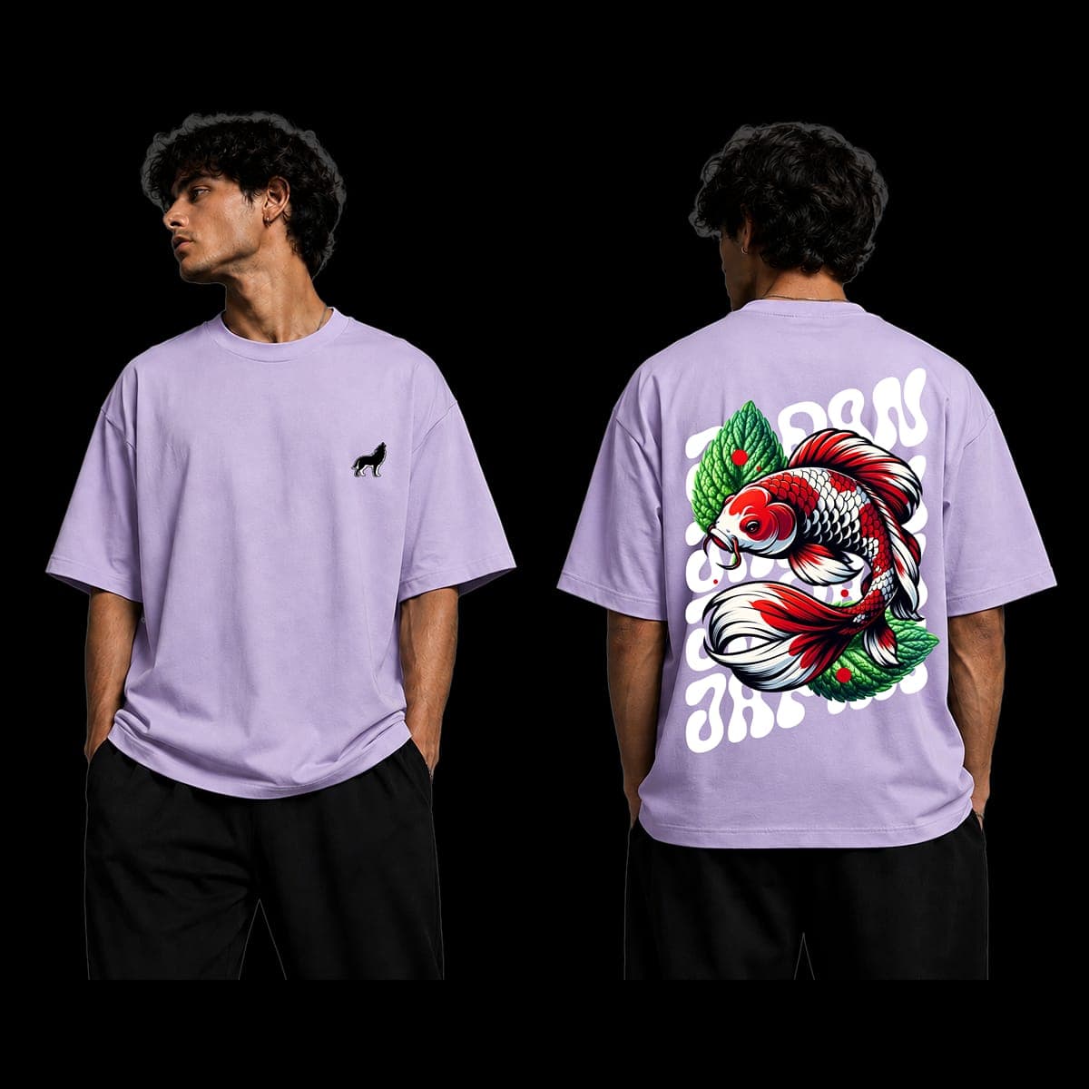 KOI fish Tshirt | Oversized| Unisex