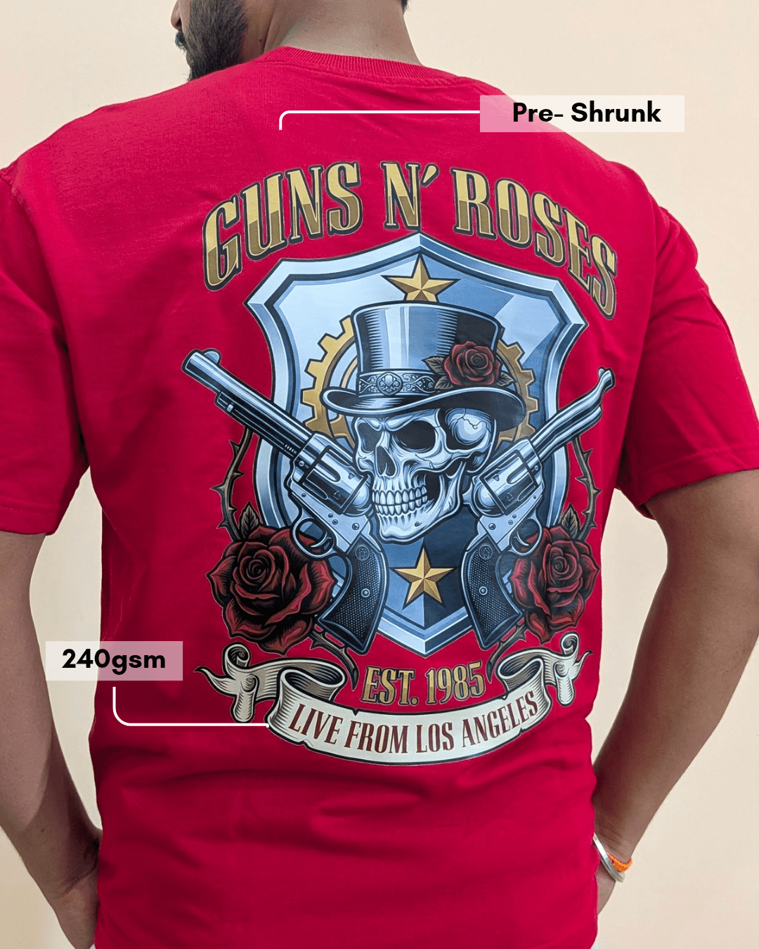 GUNS N' ROSES Tshirt | Oversized | Unisex